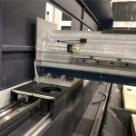 maza izmēra precīzijas šķiedru lāzera griešanas mašīna, automātiska pozicionēšana 800 vatu