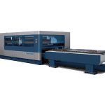 automātiska saišķa cnc šķiedru lāzera griešanas mašīna