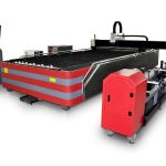slēgta tipa cnc šķiedru lāzera griešanas mašīna ar augstu stiprību 500w / 1000w