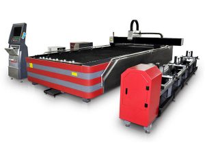 slēgta tipa cnc šķiedru lāzera griešanas mašīna ar augstu stiprību 500w / 1000w