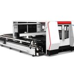 cnc šķiedru lāzera cauruļu griešanas mašīna 1000w ar cipargriežu vadības sistēmu